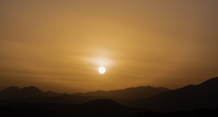 Spectacular photographs of sunsets in Molise