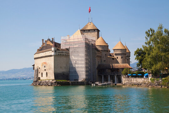 Chillon Castle in Switzerland