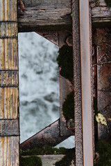 Hiking in Yakushima, Arakawa Trail, opening in the former train tracks / 屋久島でのハイキング, あらかわのコース 