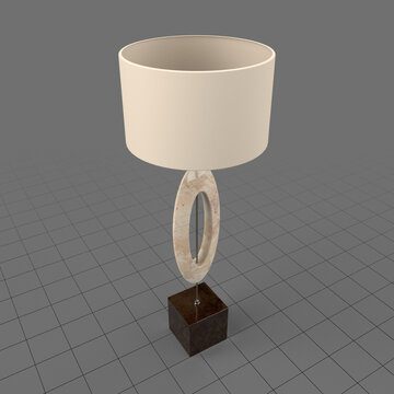 Table lamp with shade 4