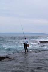 Fisherman on Yakushima (屋久島)