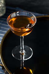 Boozy Refreshing Calvados Widows Kiss Cocktail