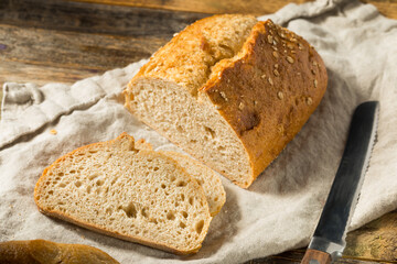 Organic Whole Wheat Bread Loaf