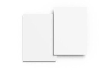 Fototapeta premium Blank Flyer Mockup A4 