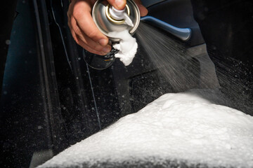foam for cleaning car seats