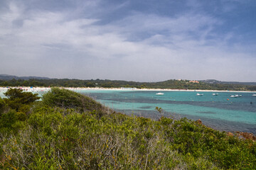 Fototapeta premium is a coastal area and tourist destination in northern Sardinia, Italy,