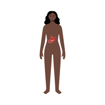 recommend clip art: Pain in woman body