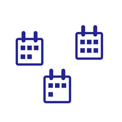 Calendar Icon in trendy flat style isolated on grey background. Calendar symbol for your web site design, logo, app, UI. Vector illustration,