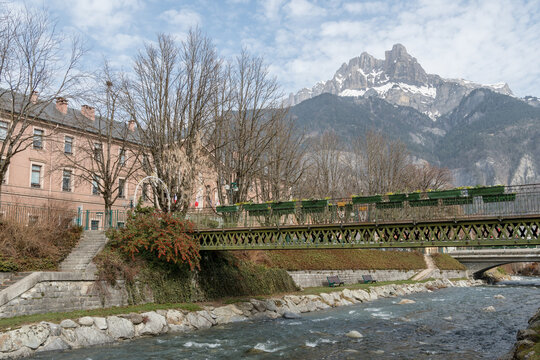 Rivi&egrave;re la Sallanche en Haute Savoie