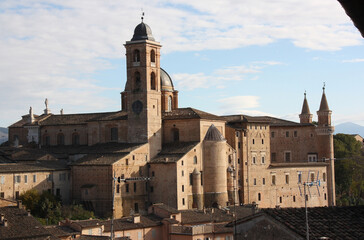 Fototapeta na wymiar Palais ducal à Urbino, Italie
