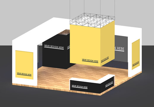  Exhibition Stand Mockup