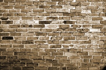 Background of old vintage brick wall