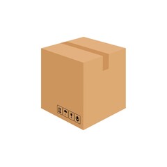 Cardboard vector graphics