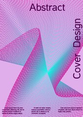 Modern abstract background. Modern design template.