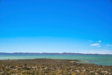 Argentina, Chubut. Lake Musters.