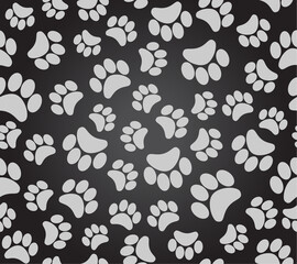 Background Animal Footprints, Dog Paw Puppy Paw, Cat Paw