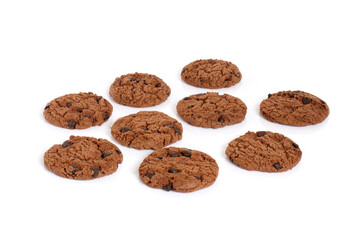 cookies isolated on white background