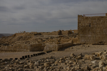 Avdat is a site of a ruined Nabataean city