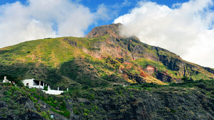 Fototapeta premium Location Ginostra on Stromboli Island