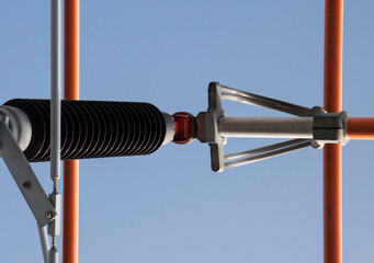 industrial air pump isolated