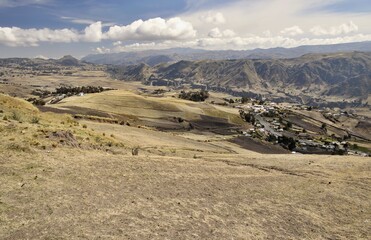 Fototapeta na wymiar Mountains in the Andes, Ecuador