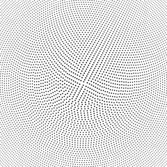 Pop art dots background. Geometric vintage monochrome fade wallpaper. Halftone black and white geometric design. Pop art print. Retro pattern. Comics book magazine cover. 90-s style.