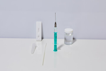 Covid rapid test and vaccination Corona measures Travel time