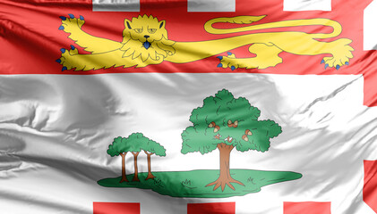 Prince Edward Island Flag. Canadian island 