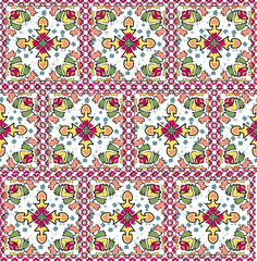 hand drawn ottoman design pattern. Vintage decorative elements. Perfect for printing on fabric or paper.
