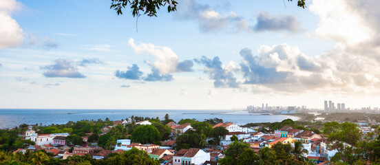 Panorama de Recife e Olinda.
