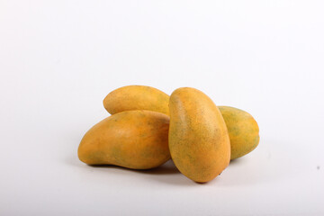 fresh yellow mango fruit group