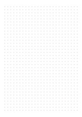 Grid paper. Dotted grid on white background. Abstract dotted transparent illustration with dots. White geometric pattern for school, copybooks, notebooks, diary, notes, banners, print, books.