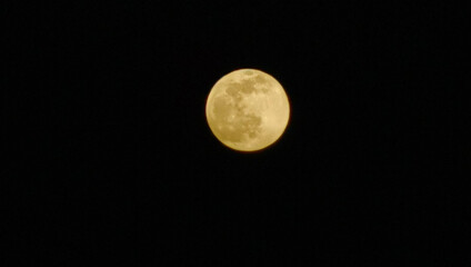 Luna piena dorata © GjGj