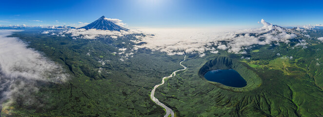Kronotskoye Lake. Kamchatka, Russia.