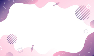 ジオメトリック・幾何学模様の背景パターン、フレーム素材	