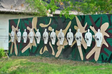 Gun Shooting Range, Target shooting at Amusement park