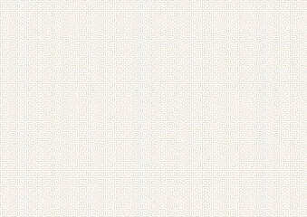 ベージュのメアンダーパターン(Meander pattern)