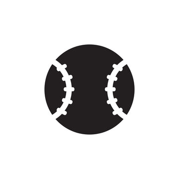 baseball icon symbol sign vector