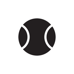 tennis icon symbol sign vector