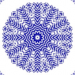 Stock Illustration, native indian ornament, peace mandala background design illustration. High quality detailed design ready for print. Meditation element for yoga etc. Ornament for decorations. 