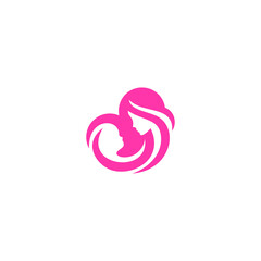 mother and daughter logo