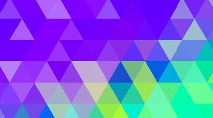 Geometric mosaic pattern in purple and sky blue tones, abstract texture background illustration. . Ideal for decor, decorations, overlay, layer, web element etc.