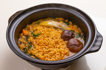 キムチラーメン鍋