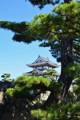 高松城月見櫓、讃岐