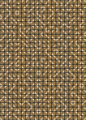 Abstract Geometric Pattern generative computational art illustration