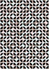 Abstract Geometric Pattern generative computational art illustration