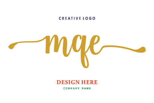 MQE lettering logo is simple, easy to understand and authoritative