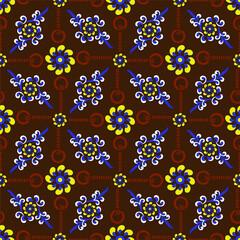 seamless geometrical pattern
