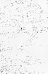 Broken white glass as background.