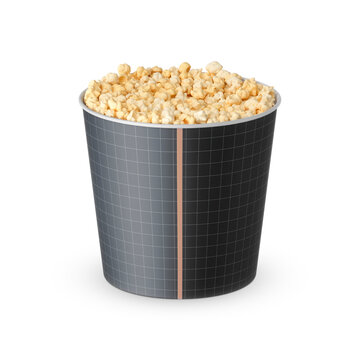 Popcorn Bucket Mockup 